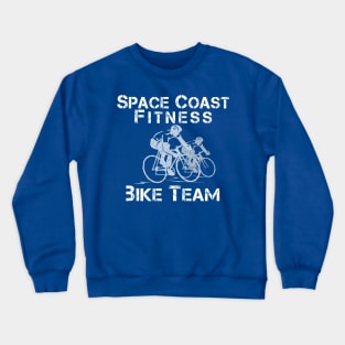 Space Coast Fitness - Bike Team (White) Crewneck Sweatshirt